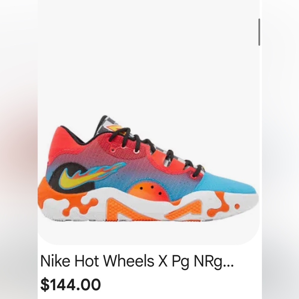 Nike Multicolor Hot Wheels Sneakers